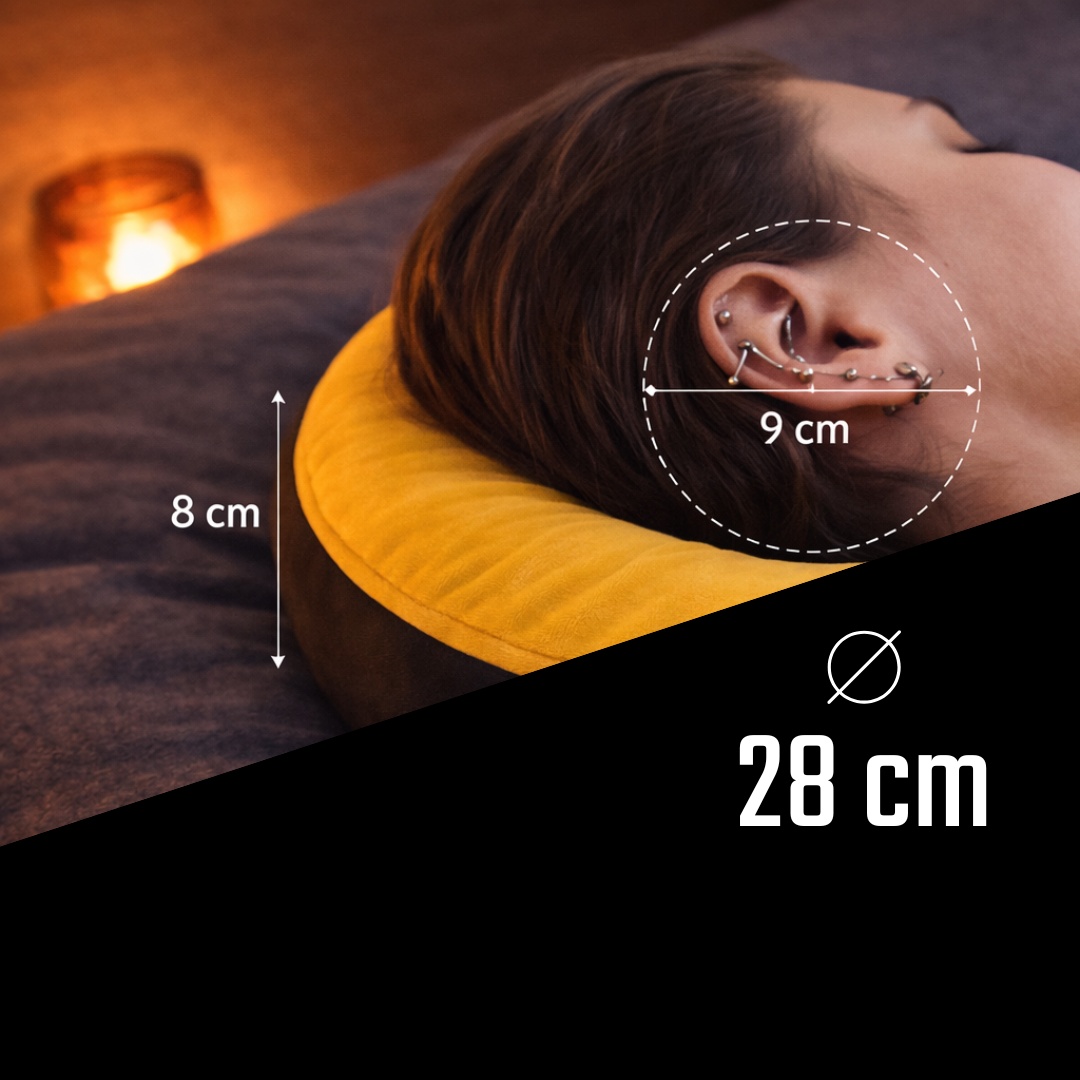 Polštář pro klidné hojení ušních piercingů cryptoeshop